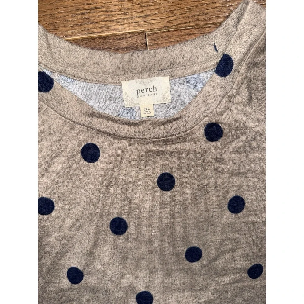 Perch By Blue Pepper Lot Of 4 Light Soft‎ Sweaters And Waffle Knit Size 2XL